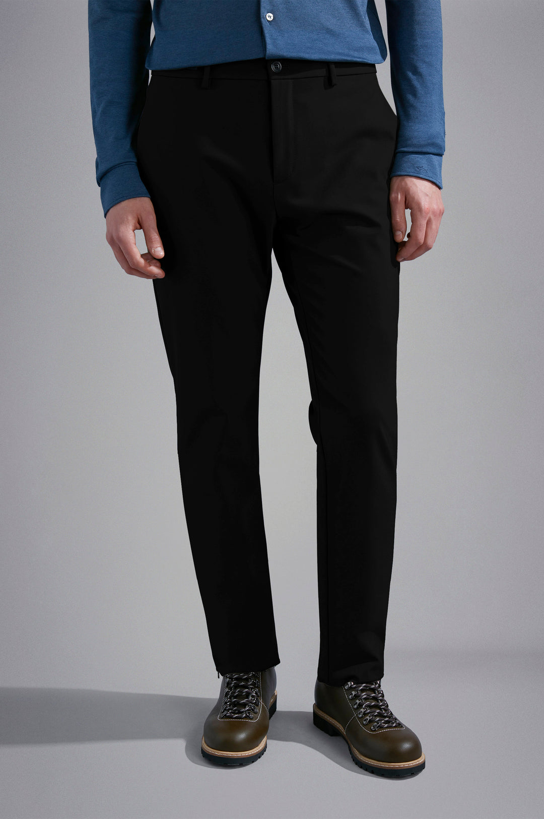 Paul & Shark Dynamic Stretch Regular Fit Trousers | Black