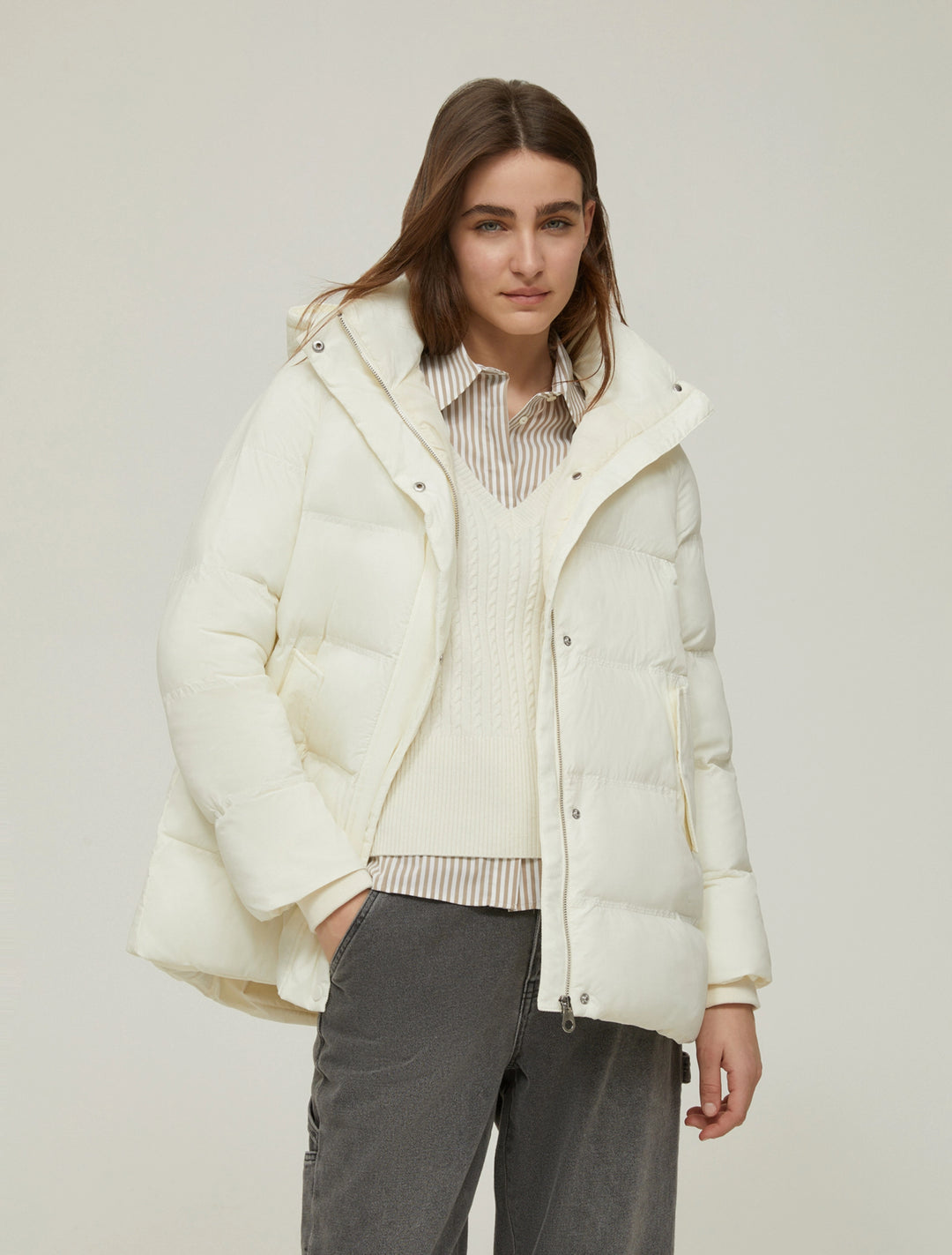 PennyBlack Nombre Quilted Jacket | Ivory