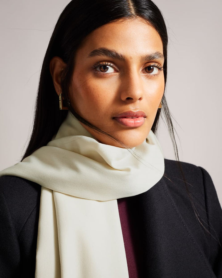 Ted Baker Esteli Μακρύ Κασκόλ | Nude