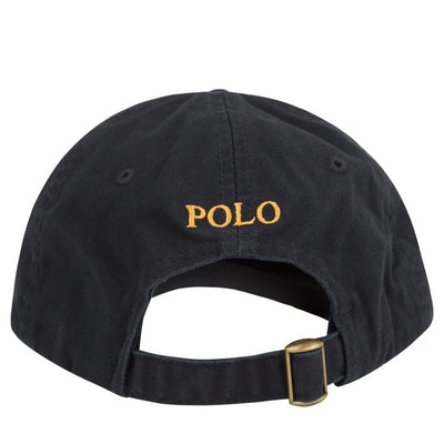 Ralph Lauren Καπέλο με Χρυσό Πόνυ | Μαύρο/Χρυσό