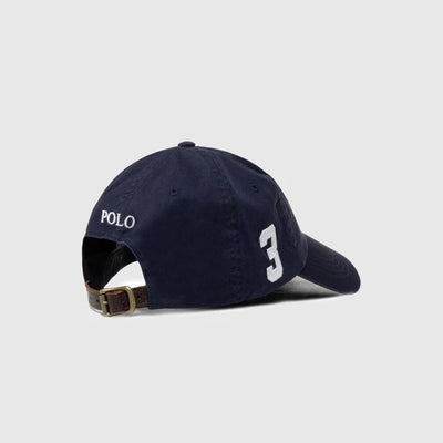 Ralph Lauren Καπέλο με Κεντημένο Μεγάλο Πόνυ | Σκούρο Μπλε
