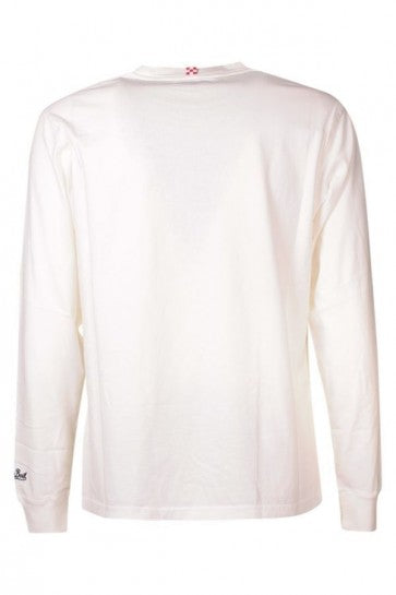 MC2 Ανδρικό Μακρυμάνικο T-shirt | Λευκό