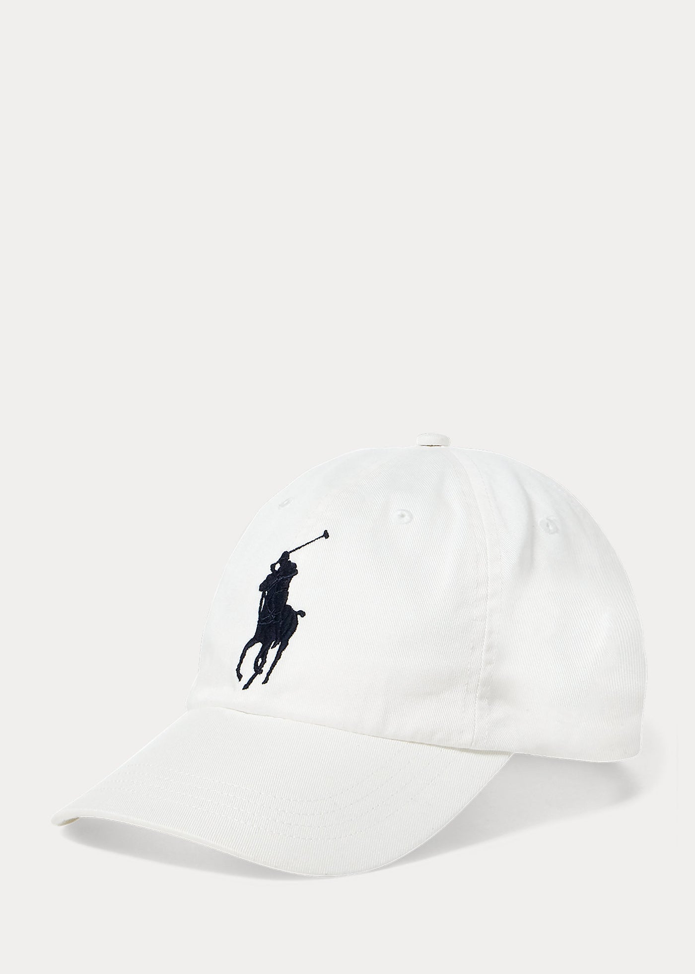 Ralph Lauren Καπέλο με Κεντημένο Μεγάλο Πόνυ | Λευκό