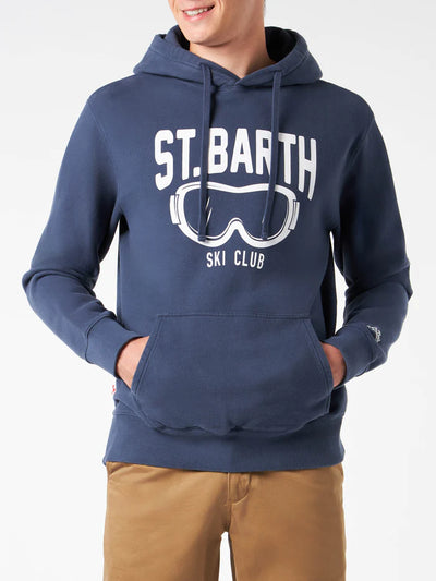 MC2 Φούτερ με St. Barth Ski Club Τύπωμα | Μπλε