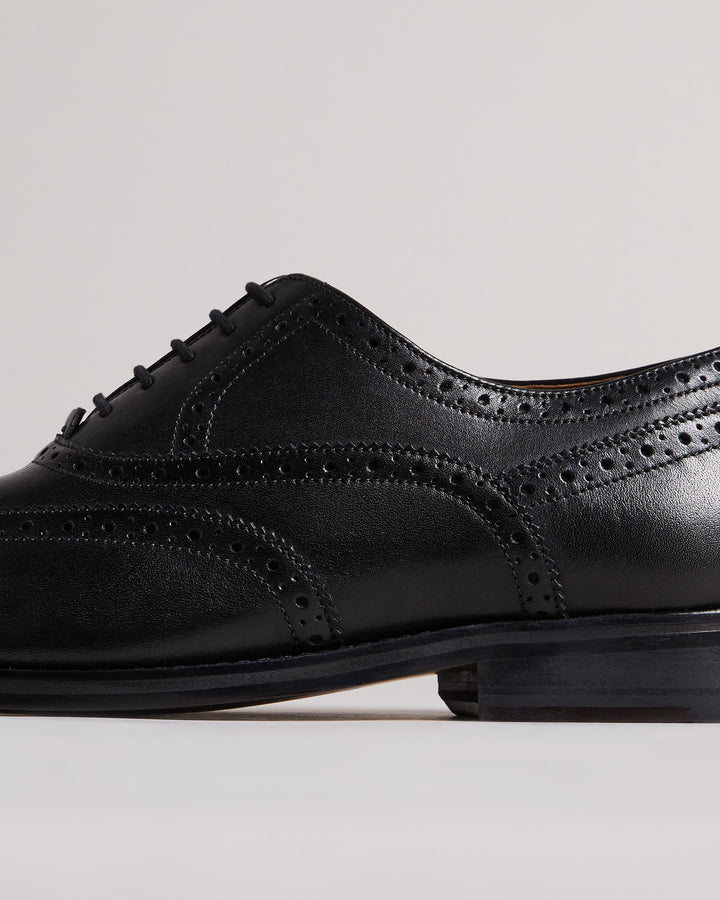 Ted Baker Amaiss Επίσημα Δερμάτινα Brogue Υποδήματα | Μαύρο