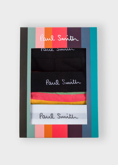 Paul Smith Μπόξερ σε Πακέτο των 3 | Μαύρο / Λευκό / Πολύχρωμο