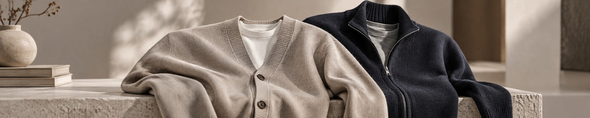 GIANNOPOULOS Men's Cardigans collection hero