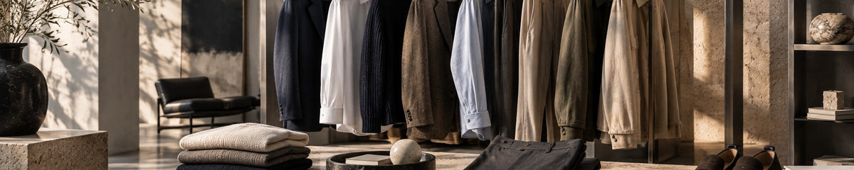 GIANNOPOULOS Men's Clothing collection hero