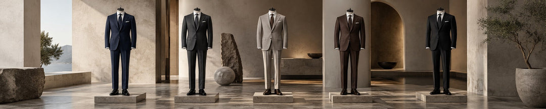 GIANNOPOULOS Men's Suits collection hero