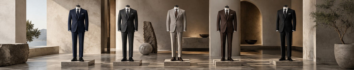 GIANNOPOULOS Men's Suits collection hero