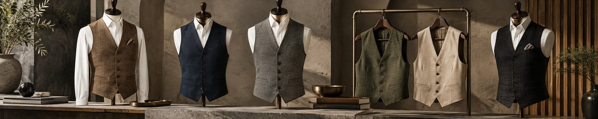 GIANNOPOULOS Men's Waistcoats collection hero