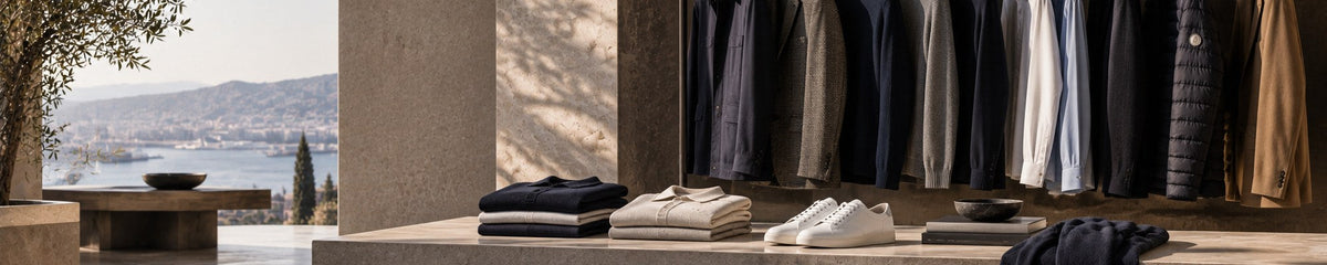 GIANNOPOULOS Men's New In — Clothing collection hero