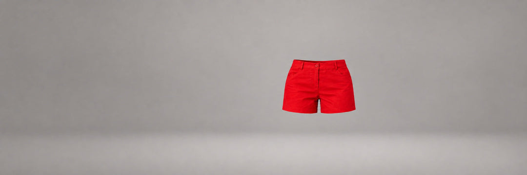 Women's shorts at GIANNOPOULOS: red Daniel Hechter shorts from the active outlet selection