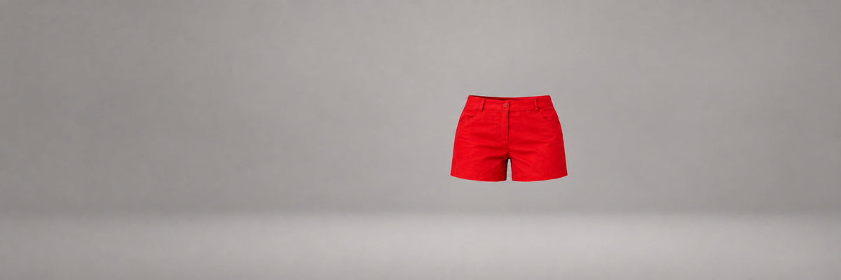Women's shorts at GIANNOPOULOS: red Daniel Hechter shorts from the active outlet selection