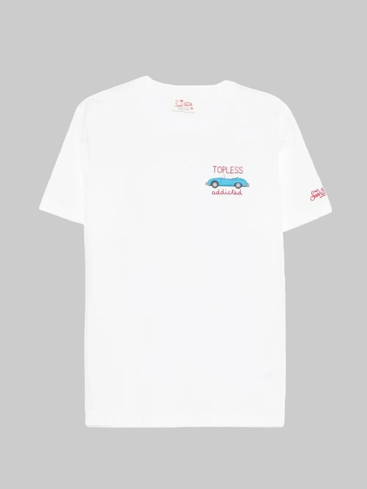 MC2 Saint Barth Portofino Cotton T-shirt | White