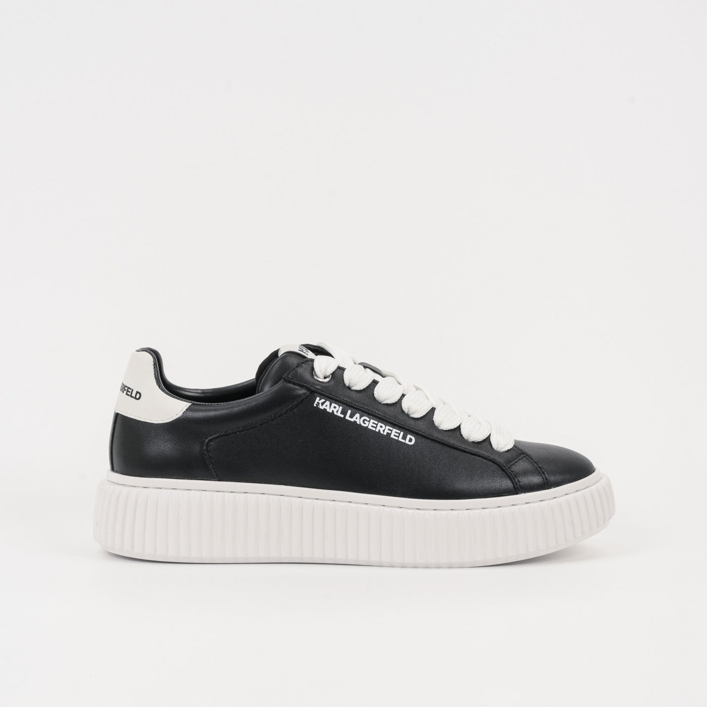 Karl Lagerfeld Men's Kaprika Low Top Sneakers | Black