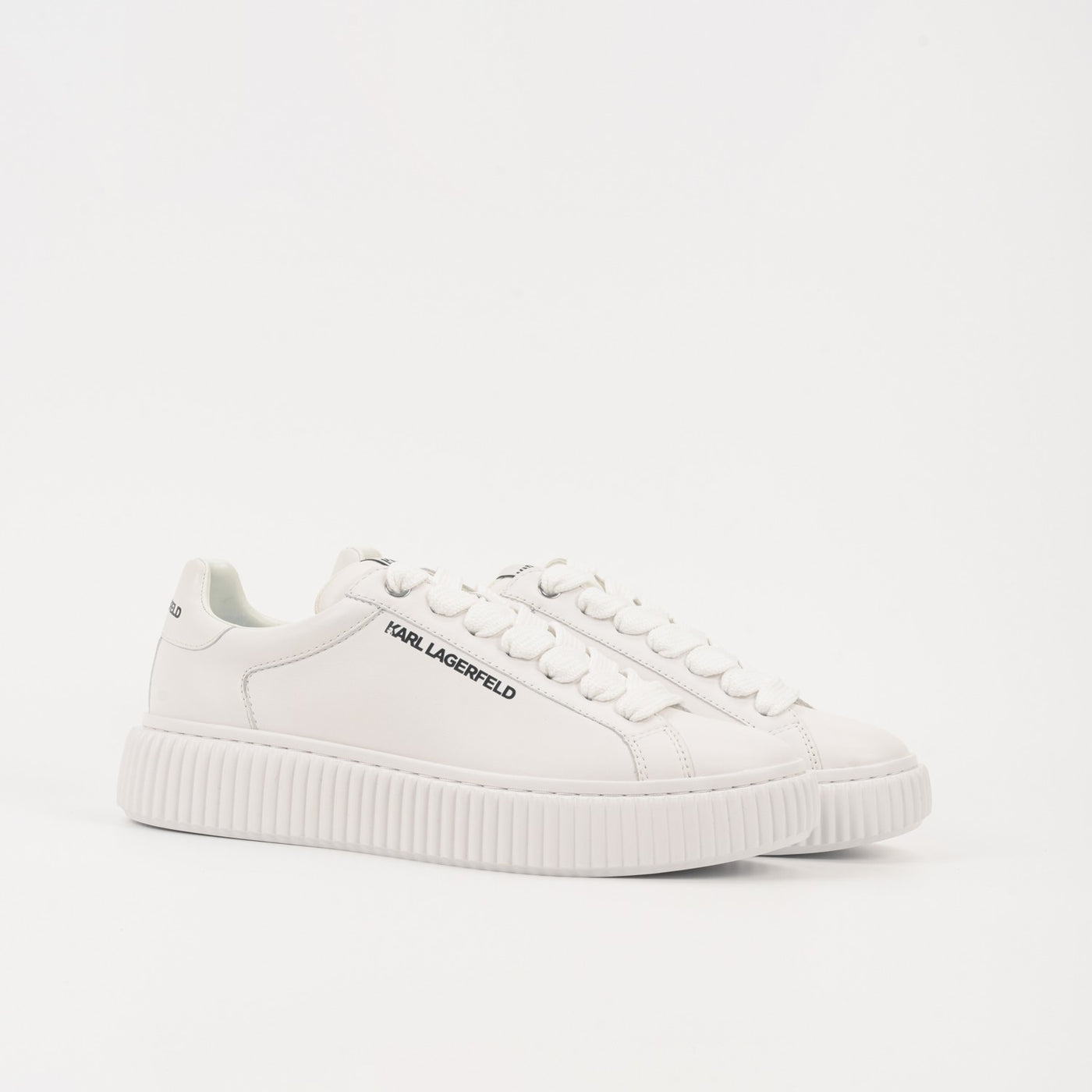 Karl Lagerfeld Men's Kaprika Low Top Sneakers | White