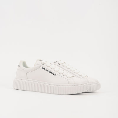 Karl Lagerfeld Men's Kaprika Low Top Sneakers | White