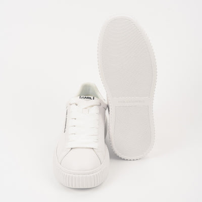 Karl Lagerfeld Men's Kaprika Low Top Sneakers | White