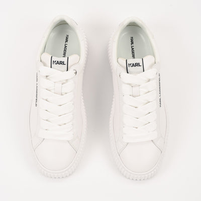 Karl Lagerfeld Men's Kaprika Low Top Sneakers | White