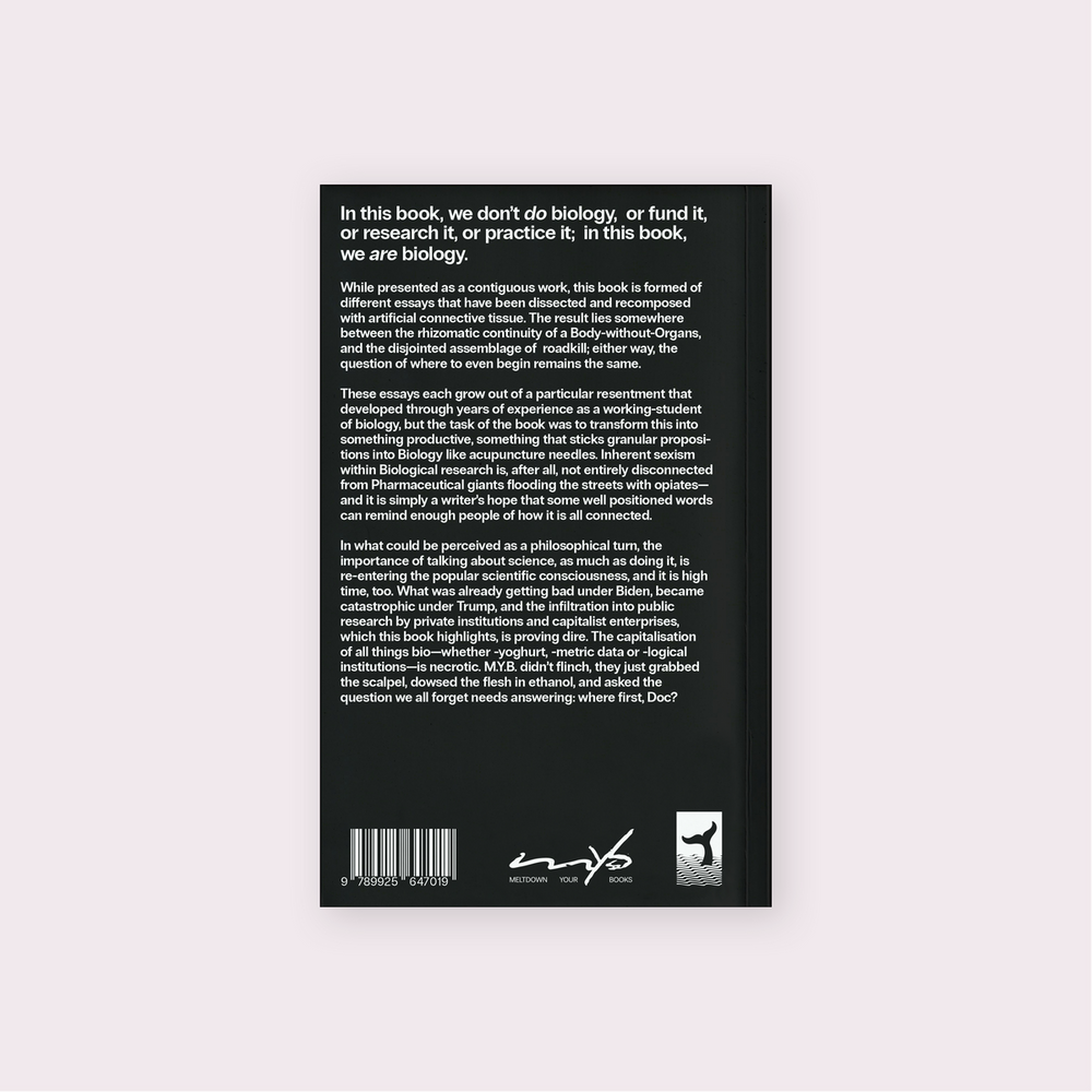 Where Does A Body Begin? — back cover