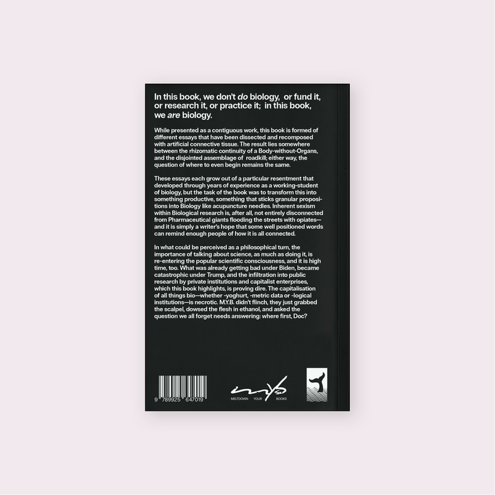 Where Does A Body Begin? — back cover