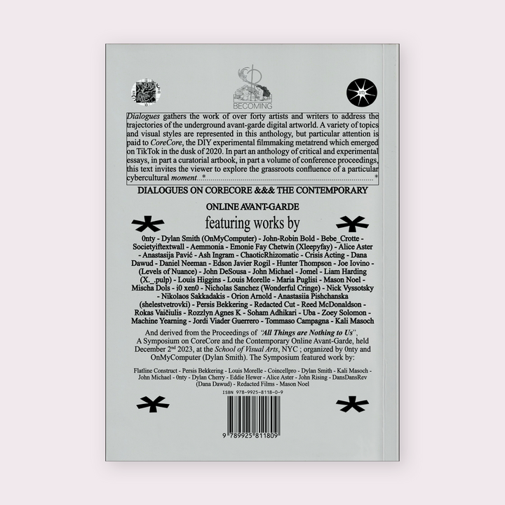 Dialogues on CoreCore — back cover