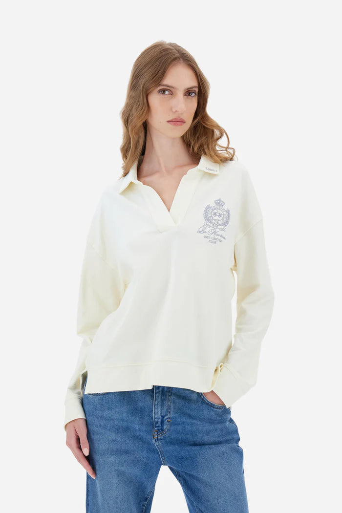 La Martina Women’s Stretch Piqué Polo Limited Club | Pristine