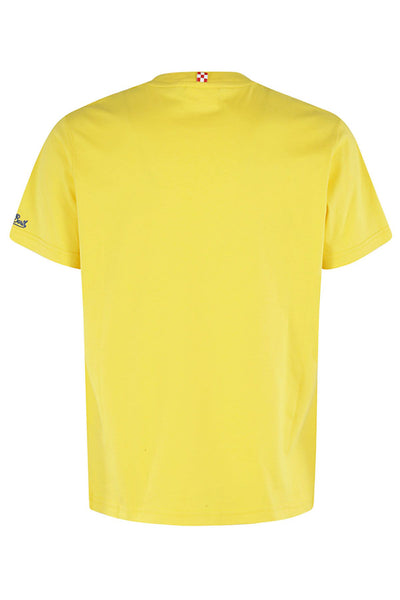 MC2 Saint Barth Βαμβακερό T-shirt | Κίτρινο