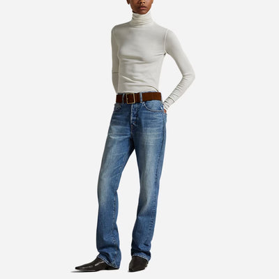 Ralph Lauren Stretch Blend Turtleneck | Nevis