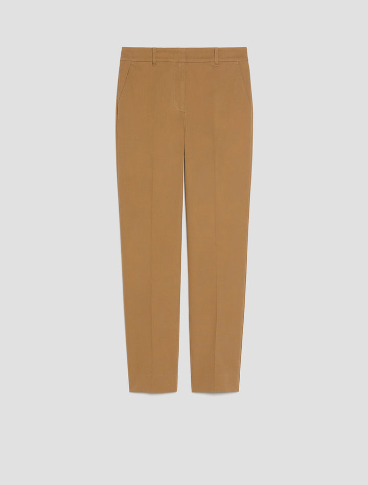 PennyBlack Slim-Cut Trousers | Camel