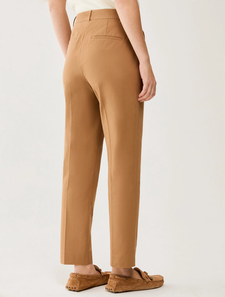 PennyBlack Slim-Cut Trousers | Camel