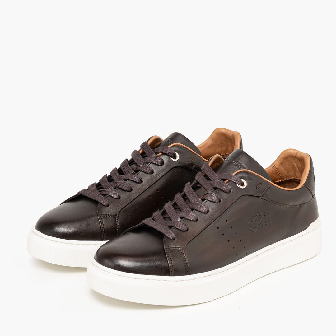 La Martina Scarpe casual in pelle | Marrone scuro