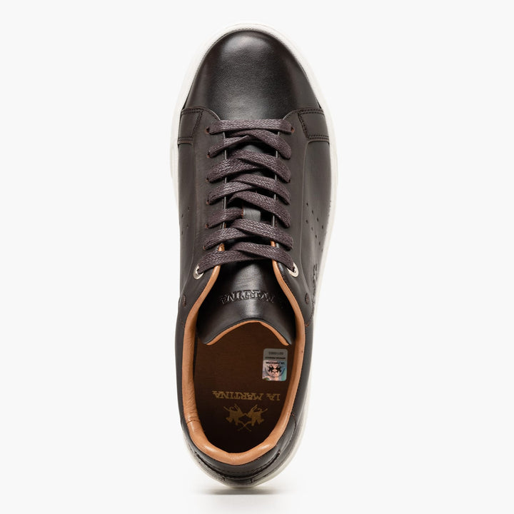 La Martina Scarpe casual in pelle | Marrone scuro