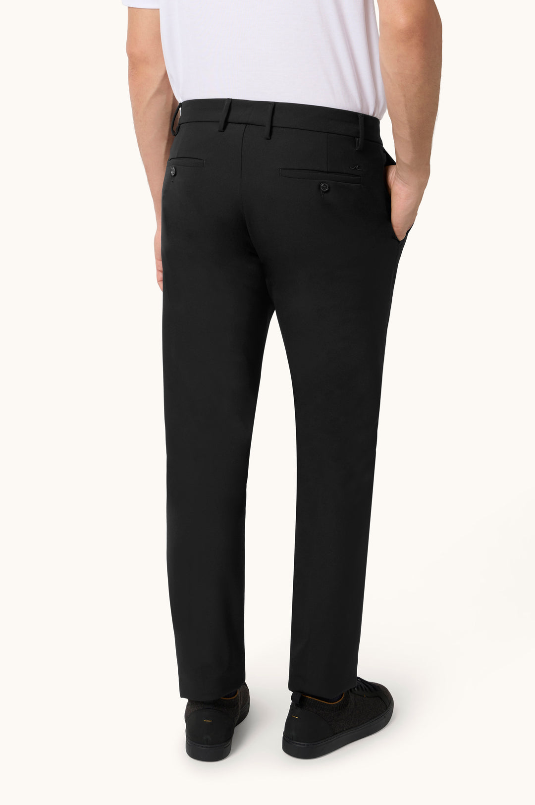 Paul &amp; Shark Bellagio Trousers in Dynamic Technical Fabric | Black
