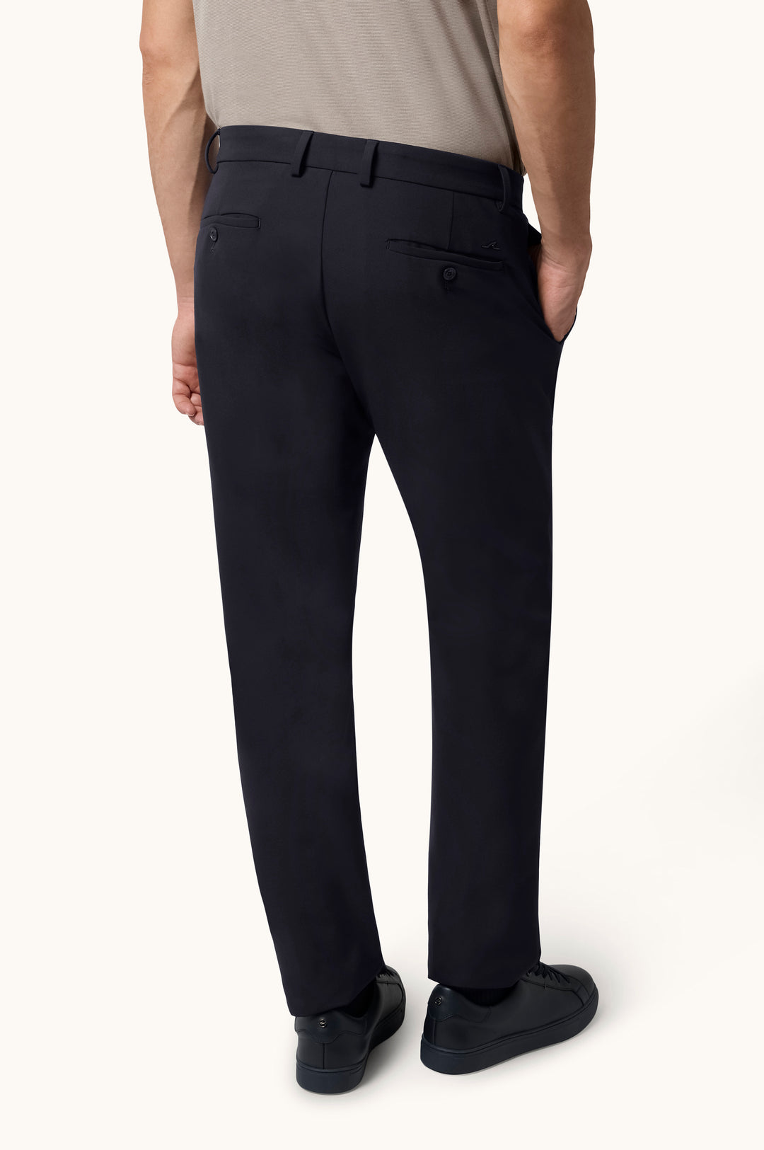 Paul &amp; Shark Bellagio Trousers in Dynamic Technical Fabric | Navy