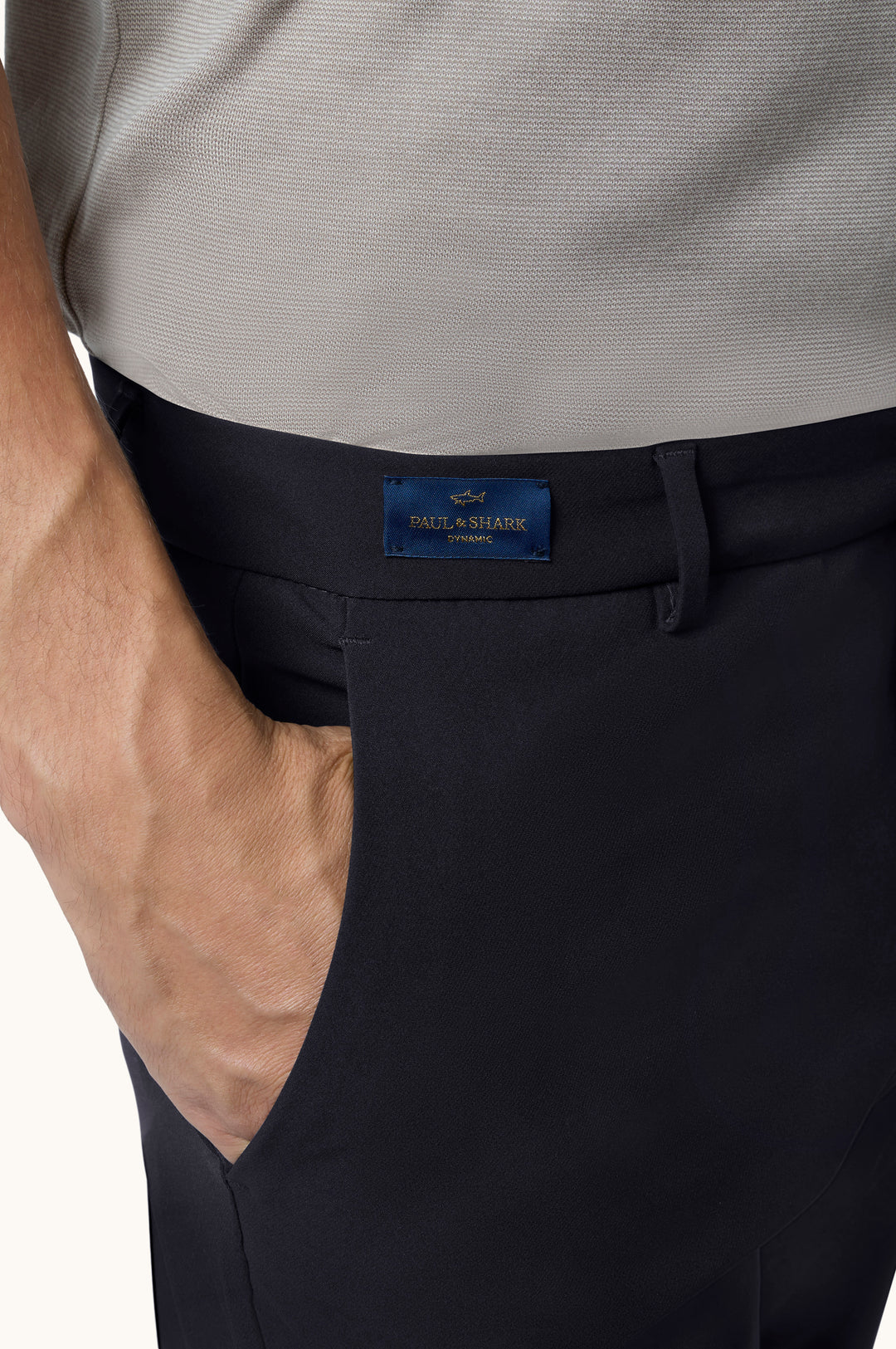 Paul &amp; Shark Bellagio Trousers in Dynamic Technical Fabric | Navy