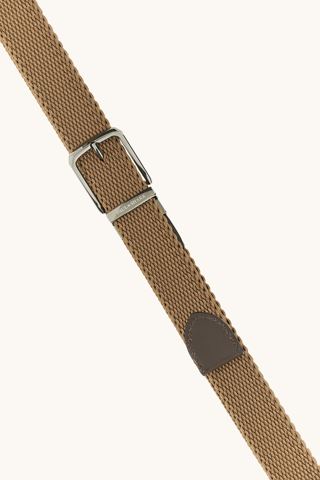 Paul & Shark Reversible Belt | Beige/White