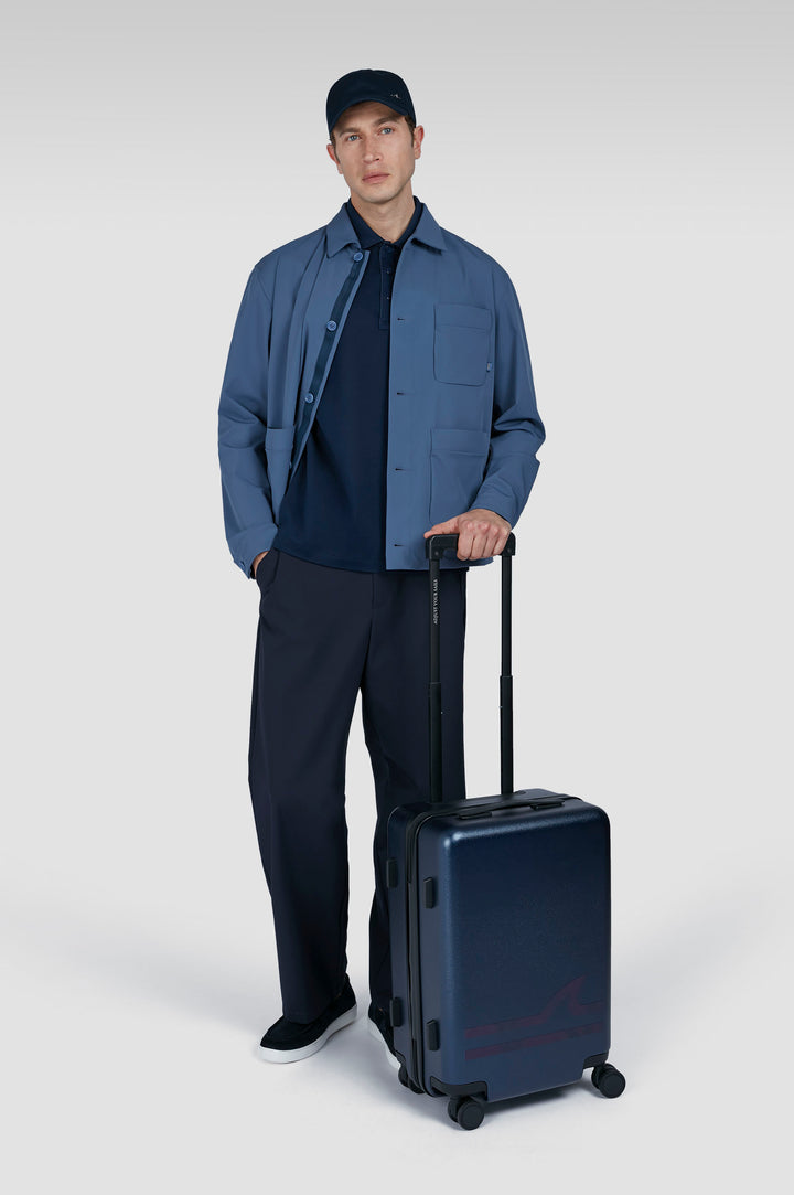 Paul & Shark Travelling Fin Trolley | Navy