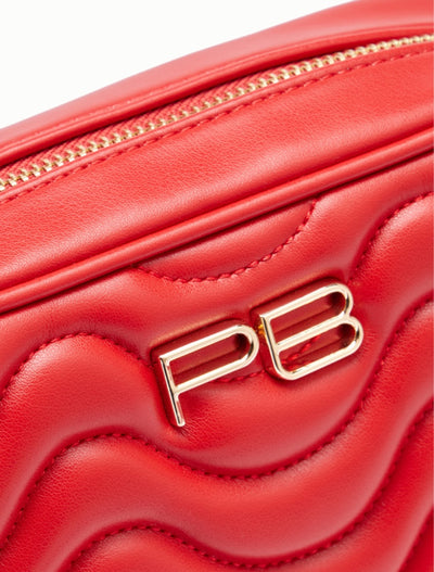 PennyBlack Καπιτονέ Camera Bag | Κόκκινο
