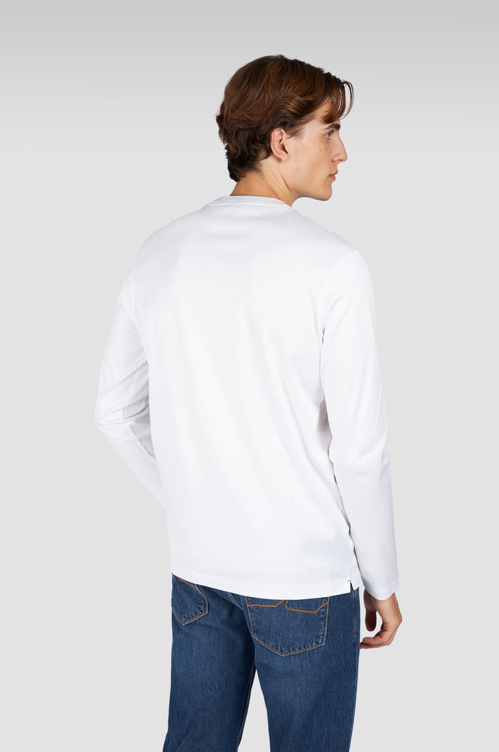 Paul &amp; Shark Aqua Touch Long Sleeve T-shirt | Cream