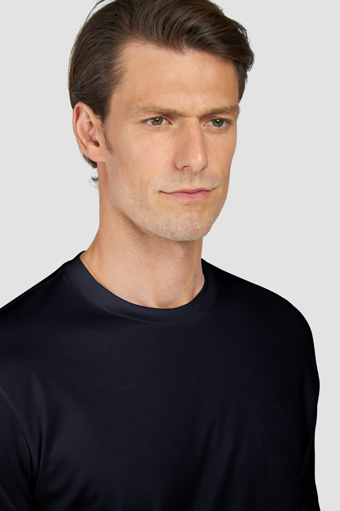 Paul & Shark Embroidered Fin Supima® Cotton Jersey T-shirt | Black