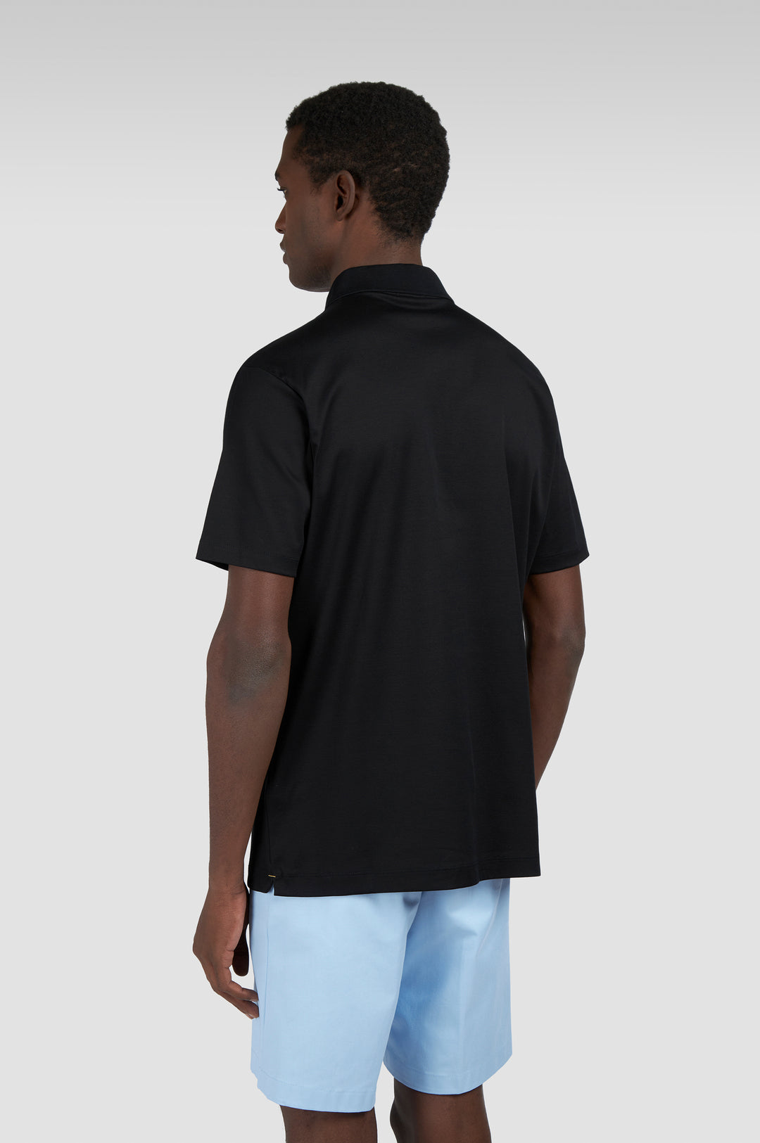 Paul &amp; Shark Aqua Touch Cotton Polo | Black