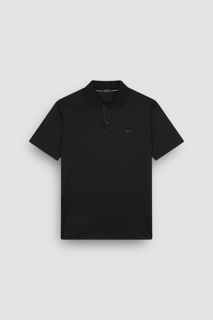 Paul &amp; Shark Aqua Touch Cotton Polo | Black