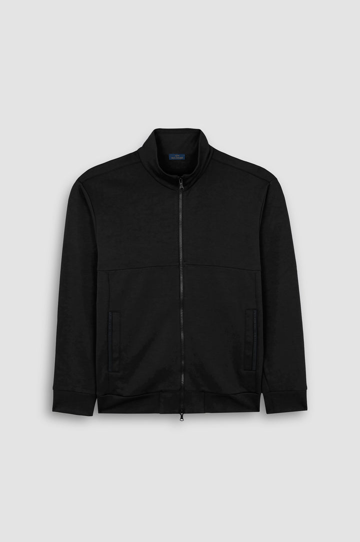 Paul & Shark Printed Fin Supersoft Fleece Sweatshirt | Black