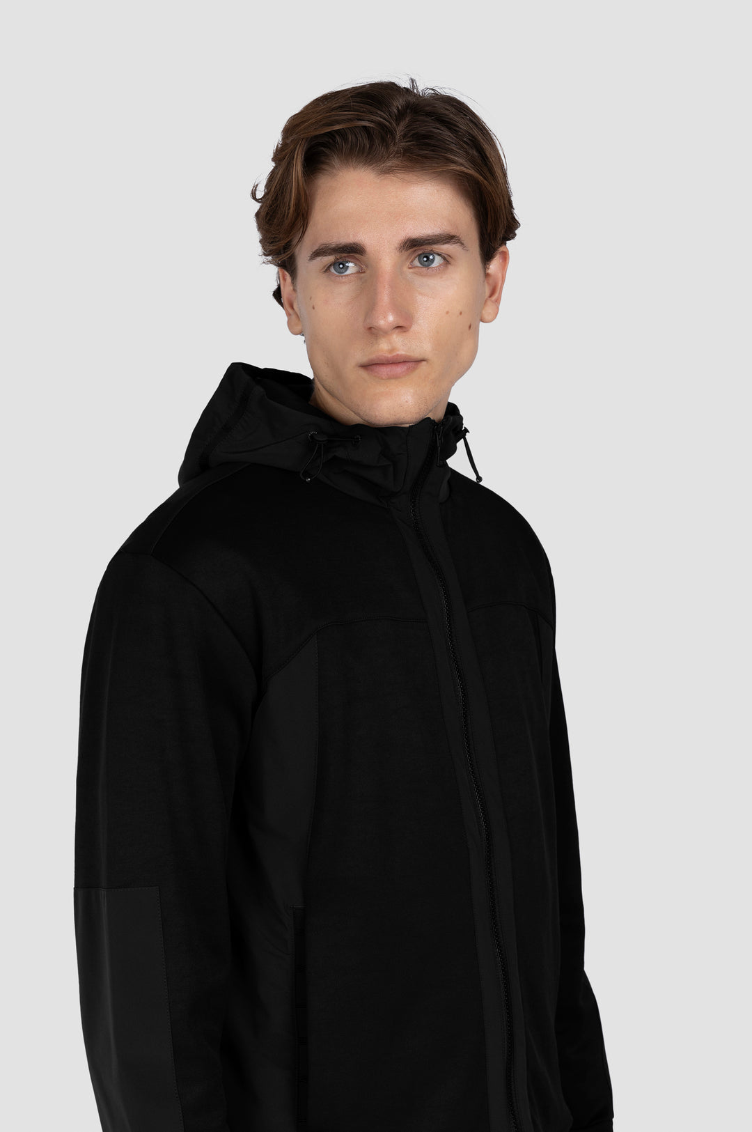 Paul & Shark Typhoon Re4x4 Supersoft Fleece Cardigan | Black