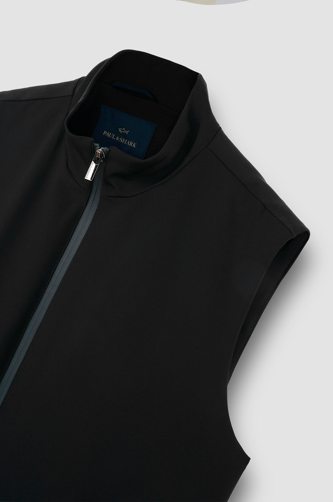 Paul &amp; Shark Dynamic Vest in Technical Fabric | Black