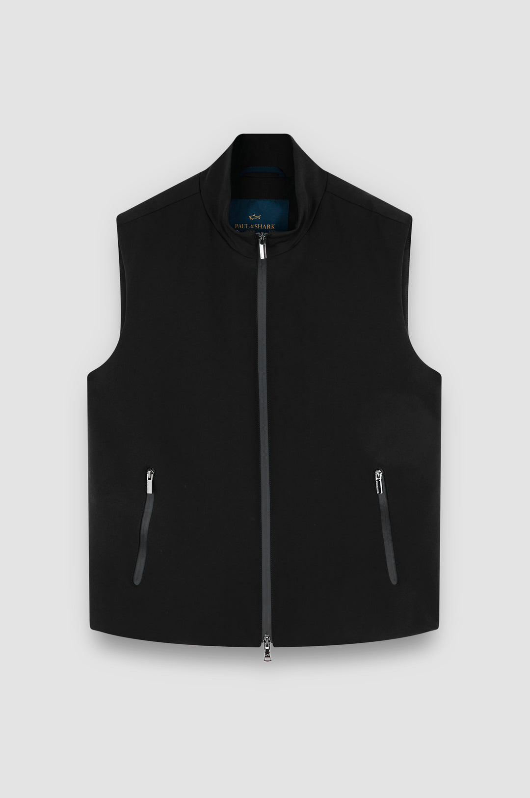 Paul &amp; Shark Dynamic Vest in Technical Fabric | Black