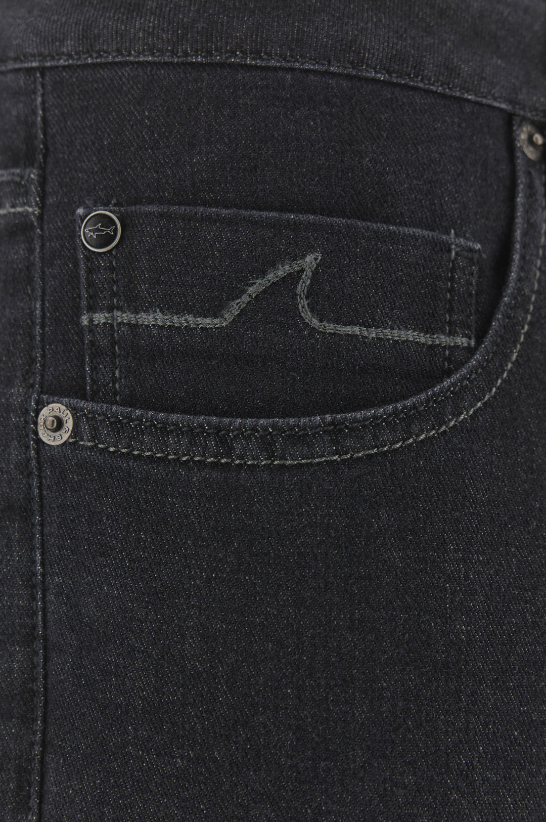 Paul &amp; Shark Jeans Varese Black Rivet | Charcoal