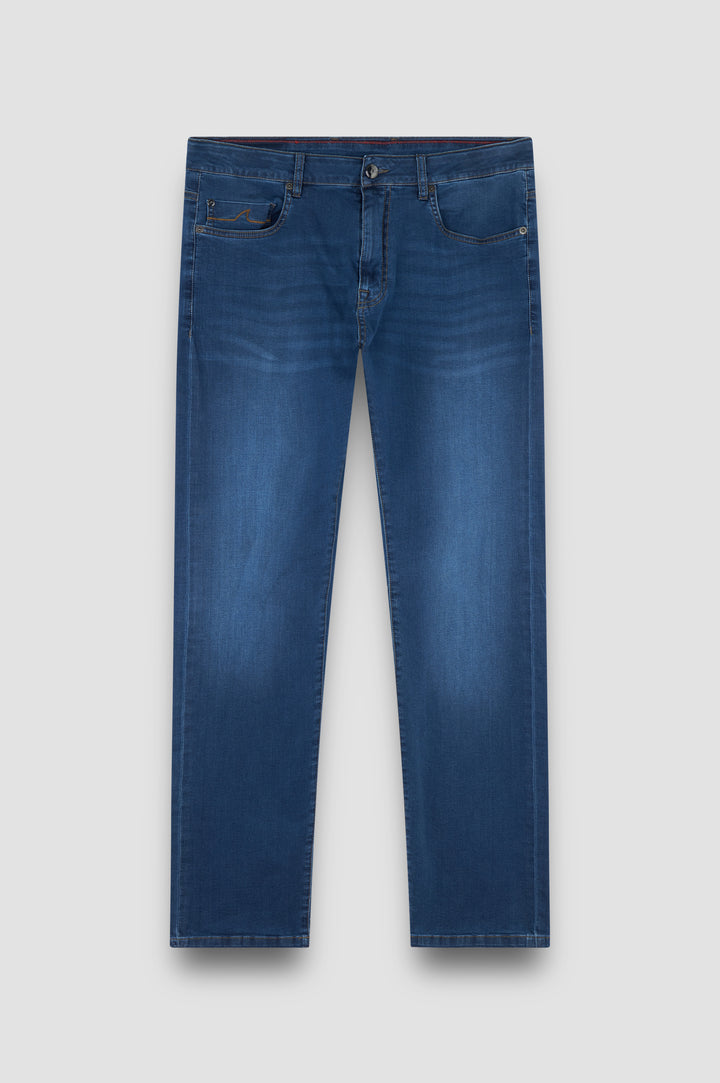 Paul & Shark Giza Cotton Stretch Denim | Navy